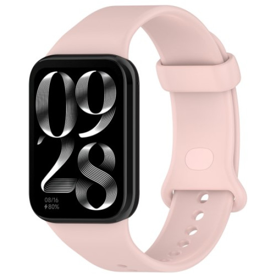 For Xiaomi Smart Band 9 Pro Silicone Watch Band Adjustable Wrist Strap - Pink Gadgets - Toys - Hobby