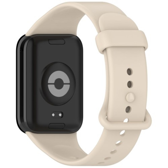 For Xiaomi Smart Band 9 Pro Silicone Watch Band Adjustable Wrist Strap - Ivory White Gadgets - Toys - Hobby