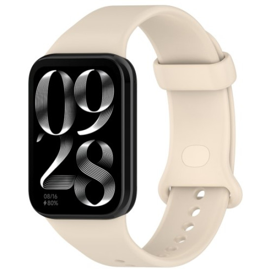 For Xiaomi Smart Band 9 Pro Silicone Watch Band Adjustable Wrist Strap - Ivory White Gadgets - Toys - Hobby