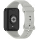 For Xiaomi Smart Band 9 Pro Silicone Watch Band Adjustable Wrist Strap - Grey