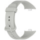 For Xiaomi Smart Band 9 Pro Silicone Watch Band Adjustable Wrist Strap - Grey