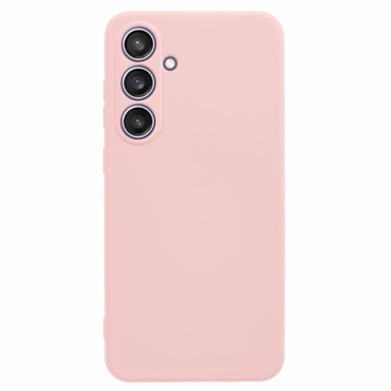 For Samsung Galaxy A56 5G Case Arc Edge 2.0mm TPU Protective Phone Cover - Pink