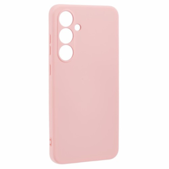 For Samsung Galaxy A56 5G Case Arc Edge 2.0mm TPU Protective Phone Cover - Pink