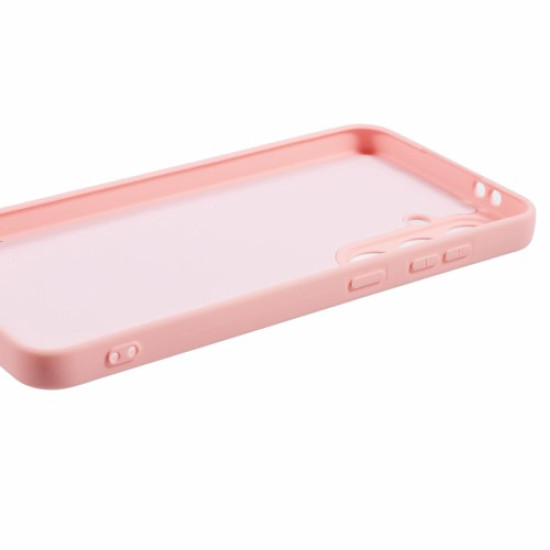 For Samsung Galaxy A56 5G Case Arc Edge 2.0mm TPU Protective Phone Cover - Pink