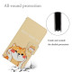 For Xiaomi Redmi Note 14 Pro+ 5G / Note 14 Pro 5G / Poco X7 5G Case Pattern Printing Protective Leather Folio Phone Cover - Shiba Inu