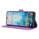 For TCL 50 Pro NxtPaper 5G / 50 NxtPaper 5G Case PU Leather Diamond Texture Wallet Phone Cover - Purple