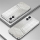For iPhone 16 Case Electroplating Gradient Glitter TPU Phone Cover - Silver