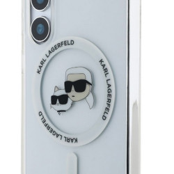 Karl Lagerfeld IML K&CH Heads MagSafe Case for Samsung Galaxy S25 - Διάφανο Karl Lagerfeld IML K&CH Heads MagSafe Case for Samsung Galaxy S25 - Διάφανο