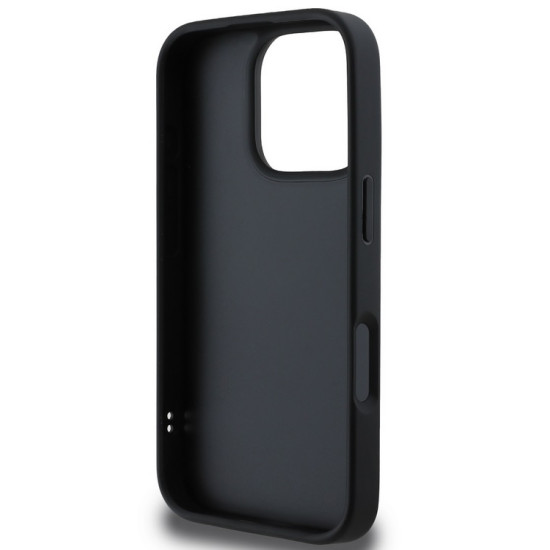 Karl Lagerfeld 3D Rubber Karl and Choupette Case for iPhone 16 Pro Max - Black Apple Cases Mobile