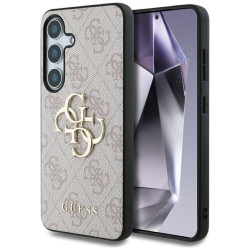 Guess PU 4G Metal Logo Case for Samsung Galaxy S25 - Pink Guess PU 4G Metal Logo Case for Samsung Galaxy S25 - Pink
