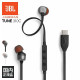 JBL Tune 310C In-ear Handsfree USB-C - Black Bluetooth / Headsets / Speakers