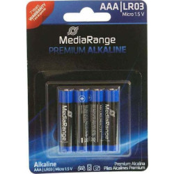 MediaRange Premium Alkaline Batteries Micro AAA 1.5V (4 picies)