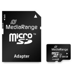 MediaRange MR959 microSDXCI 128GB Class 10 A1 High Speed MediaRange MR959 microSDXCI 128GB Class 10 A1 High Speed