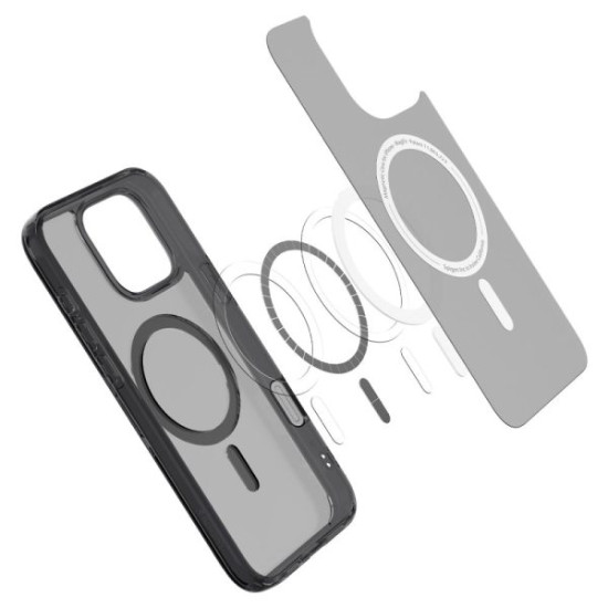 Spigen Ultra Hybrid T Mag MagSafe iPhone 16 Pro - Black (ACS08507) Apple Cases Mobile