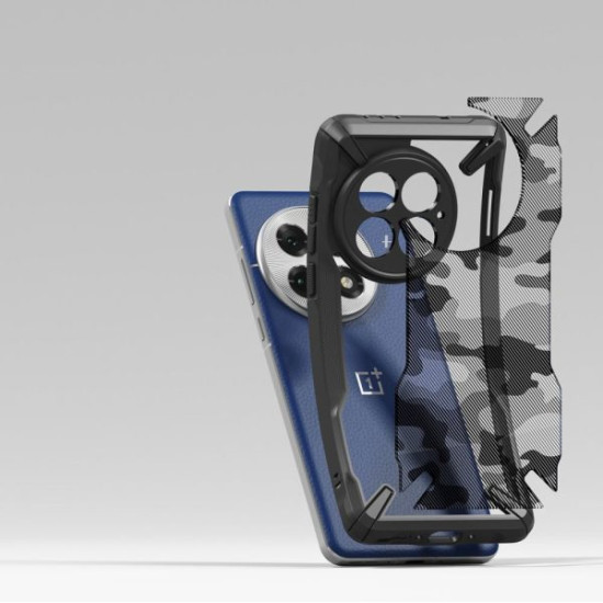 Ringke Fusion-X OnePlus 13 - Camo Black  OnePlus Mobile Cases