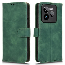 Θήκη Πορτοφόλι με Βάση Στήριξης για Realme GT 7 Pro 5G - Πράσινο