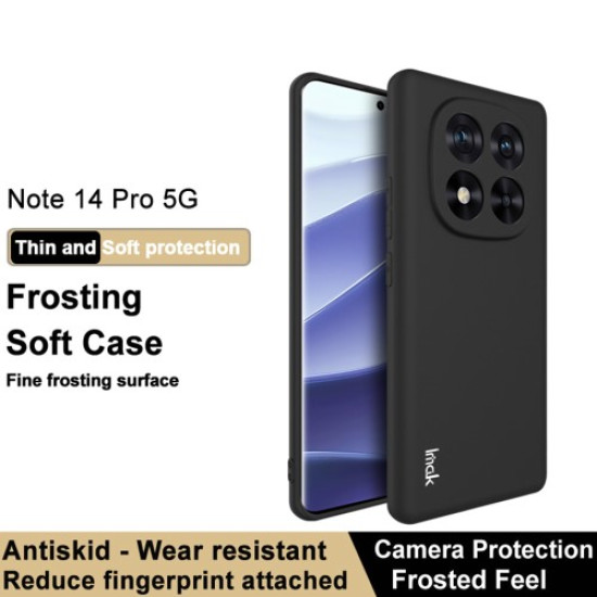 IMAK UC-3 Series for Xiaomi Redmi Note 14 Pro 5G / Poco X7 5G Case Matte Anti-Fingerprint Soft TPU Cover XIAOMI Cases Mobile