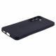 For Samsung Galaxy S25 Case Precise Cut-Outs Straight Edge TPU Shockproof Phone Cover - Black Samsung Cases Mobile