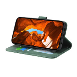 DIERFENG DF-03 Θήκη Πορτοφόλι με Βάση Στήριξης Σχέδιο με Γραμμές για Samsung Galaxy S25 - Πράσινο DIERFENG DF-03 Θήκη Πορτοφόλι με Βάση Στήριξης Σχέδιο με Γραμμές για Samsung Galaxy S25 - Πράσινο