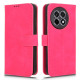 Leather Case For OnePlus 13R 5G / Ace 5 5G / Ace 5 Pro 5G Skin Feel Anti Drop Wallet Flip Phone Cover - Rose OnePlus Mobile Cases
