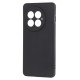 For OnePlus 13 Case Precise Cutouts Straight Edge TPU Shockproof Phone Cover - Black OnePlus Mobile Cases