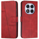 For Xiaomi Redmi Note 14 Pro+ 5G / Note 14 Pro 5G / Poco X7 5G Case Stand Flip Protective Leather Phone Cover - Red XIAOMI Cases Mobile