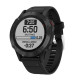 For Garmin Fenix 7X/6X Sapphire GPS/6X Pro/6X GPS/5X GPS/5X Plus Silicone Sport Watch Band Adjustable Watch Strap Replacement with Silver Buckle - Black Gadgets - Toys - Hobby