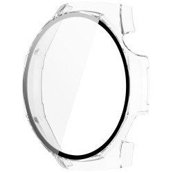Σκληρή Θήκη με Ενσωματωμένο Tempered Glass για  Huawei Watch GT 5 Pro 46mm - Διάφανο