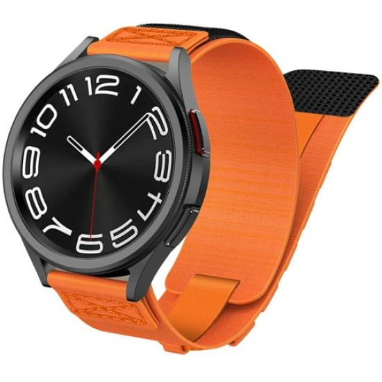 Universal 22mm Strap for Samsung Galaxy Watch3 45mm / Galaxy Watch 46mm / Huawei Watch Ultimate Design Nylon Watch Band - Orange Gadgets - Toys - Hobby