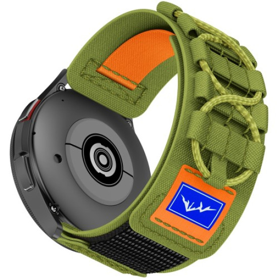 Universal 22mm Strap for Samsung Galaxy Watch3 45mm / Galaxy Watch 46mm / Huawei Watch Ultimate Design Nylon Watch Band - Green Gadgets - Toys - Hobby