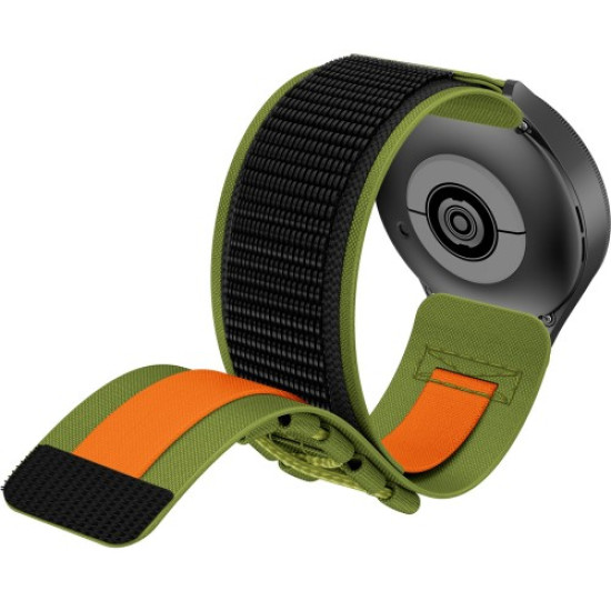 Universal 22mm Strap for Samsung Galaxy Watch3 45mm / Galaxy Watch 46mm / Huawei Watch Ultimate Design Nylon Watch Band - Green Gadgets - Toys - Hobby