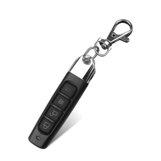 4 Keys Electric Wireless Remote Control Duplicator Cloning Code Garage Gate Door Opener Keychain Black Gadgets - Toys - Hobby
