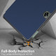 For OnePlus Pad Go / Oppo Pad Air 2 / Pad Neo Smart Case PU Leather Trifold Stand Tablet Cover - Dark Blue Oppo Realme Tablet Cases