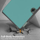 For OnePlus Pad Go / Oppo Pad Air 2 / Pad Neo Smart Case PU Leather Trifold Stand Tablet Cover - Blackish Green Oppo Realme Tablet Cases