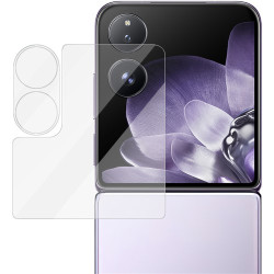 IMAK For Xiaomi Mix Flip 5G Camera Lens Film with Acrylic Lens Cap+Small Screen Protector IMAK For Xiaomi Mix Flip 5G Camera Lens Film with Acrylic Lens Cap+Small Screen Protector
