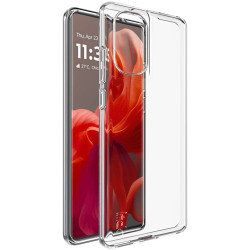 IMAK UX-5 Series For Motorola Moto G85 5G / S50 Neo 5G Case Protective Soft TPU Phone Cover - Transparent IMAK UX-5 Series For Motorola Moto G85 5G / S50 Neo 5G Case Protective Soft TPU Phone Cover - Transparent