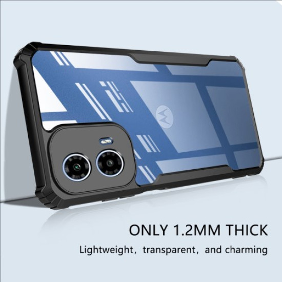 Bulk Buy For Motorola Moto G85 5G / S50 Neo 5G Case Reinforced Corners TPU+Acrylic Clear Phone Cover Motorola Cases Mobile