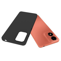 Θήκη Σιλικόνης TPU για Motorola Moto E14 4G / G04 4G / G04s 4G / G24 4G / G24 Power - Μαύρο
