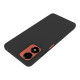 For Motorola Moto E14 4G / G04 4G / G04s 4G / G24 4G Case Matte Finish Soft TPU Phone Cover (Big Rear Lens Hole) - Black Motorola Cases Mobile