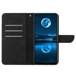 HT05 For Motorola Moto E14 4G / G04 4G / G04s 4G / G24 4G Case Leather Skin-Touch Phone Cover Wallet - Black HT05 For Motorola Moto E14 4G / G04 4G / G04s 4G / G24 4G Case Leather Skin-Touch Phone Cover Wallet - Black