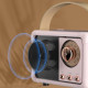 HM11 2nd Generation Vintage Bluetooth Speaker Portable Wireless Retro Classic Clear Loud Speaker Radio - Pink Bluetooth / Headsets / Speakers