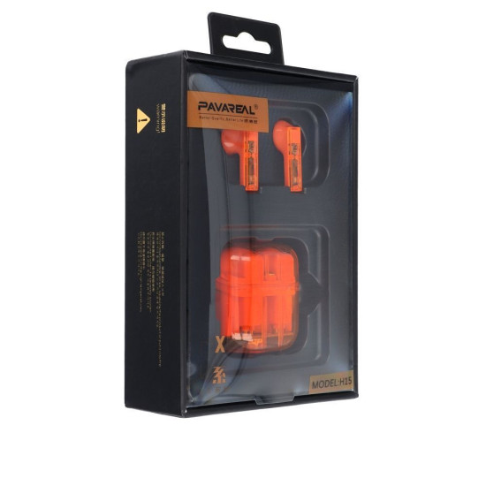 PAVAREAL wireless earphone bluetooth PA-H15 - Orange Bluetooth / Headsets / Speakers
