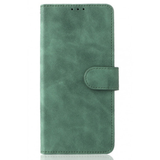 Tender Θήκη Πορτοφόλι με Βάση Στήριξης (Όψη Δέρματος) για Xiaomi Redmi 14C 4G / Poco C75 - Πράσινο XIAOMI Θήκες Κινητών