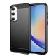 Carbon Fiber TPU Case for Samsung Galaxy A35 5G - Black Samsung Cases Mobile
