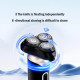 XIAOMI YOUPIN ENCHEN Blackstone 6 Shaver Rechargeable Razors Cordless Men Floating Head Electric Shaver Gadgets - Toys - Hobby