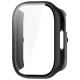 For Xiaomi Redmi Watch 5 Active PC Cover Watch Frame Case with Tempered Glass Screen Film - Black Gadgets - Toys - Hobby