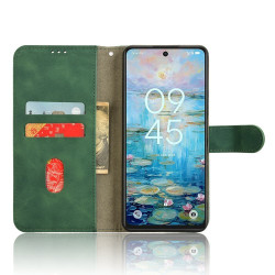 For TCL 50 Nxtpaper 5G Leather Case Skin-Feel Anti-Drop Wallet Flip Phone Cover - Green For TCL 50 Nxtpaper 5G Leather Case Skin-Feel Anti-Drop Wallet Flip Phone Cover - Green