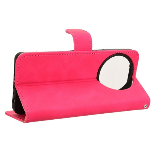 For TCL 50 Nxtpaper 5G Leather Case Skin-Feel Anti-Drop Wallet Flip Phone Cover - Rose TCL Mobile Cases