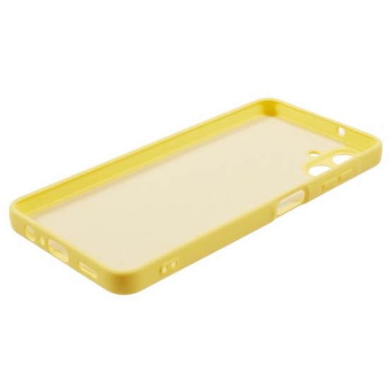 For Samsung Galaxy A06 Case Arc Edge 2.0mm TPU Protective Phone Cover - Yellow Samsung Cases Mobile