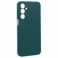 For Samsung Galaxy A16 5G Case TPU Back Soft Anti-Scratch Fiber Lining Phone Cover - Army Green